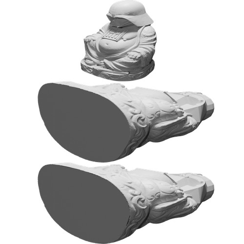Statuetta buddha darth vader - buddha,