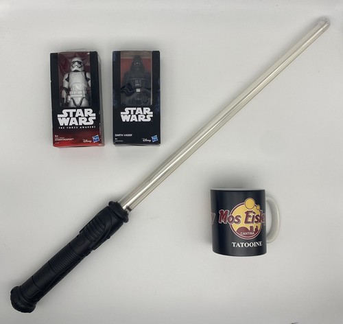 Star wars set - spada, laser