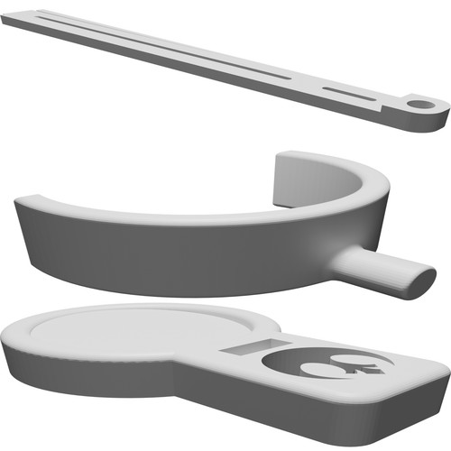 Supporto espositore verticale - supporto,